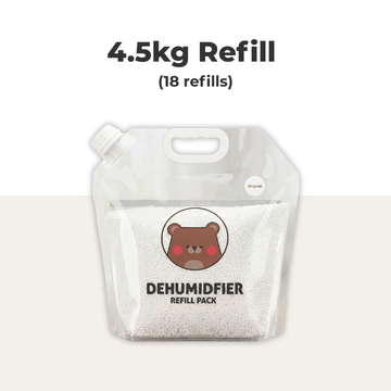 BAEHOME Dehumidifier Refill Pack 4.5kg, Original | Charcoal