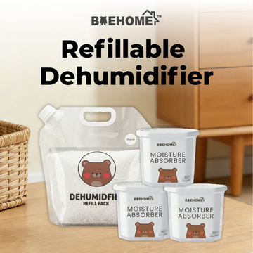 BAEHOME Dehumidifier All in One Sets, All Starter Pack | Jumbo Pack