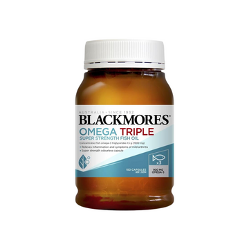 Blackmores Omega Triple (Concentrated Fish Oil), 150 Capsules