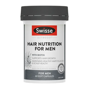 Swisse Hair Nutrition For Men, 60 Capsules