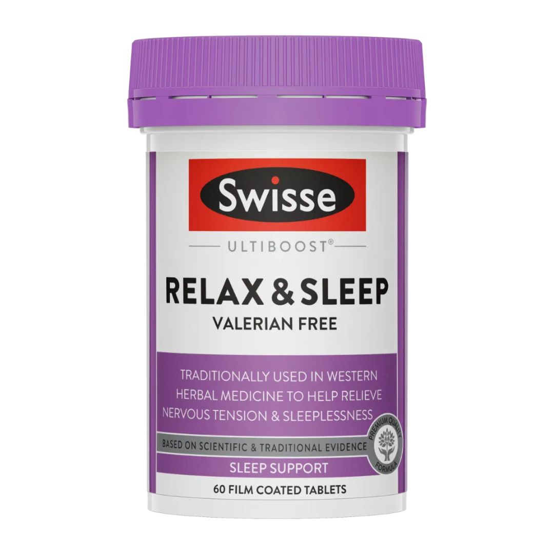 Swisse Ultiboost Relax & Sleep, 60 Tablets