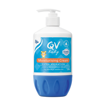QV Baby Moisturising Cream, 250g | 250g Pump | 500g