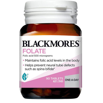 Blackmores Folate 500mg, 90 Tablets