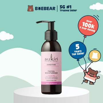 Sukin Sensitive Facial Moist, 125ml