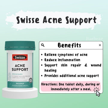 Swisse Beauty Acne Support, 60 Tablets