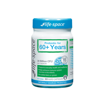 LifeSpace 60+ Probiotic, 60 Capsules