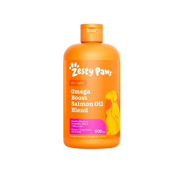 Zesty Paws Omega Boost Salmon Oil Blend, 500ml