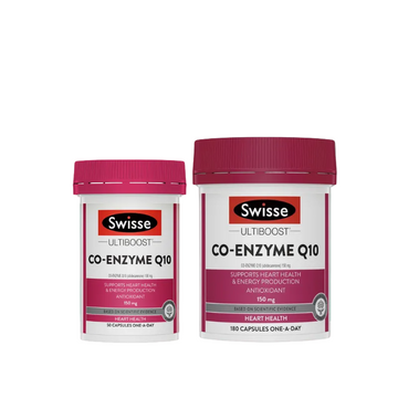 Swisse Co-Enzyme Q10 150mg, 50 Capsules | 180 Capsules