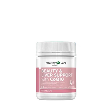 Healthy Care Beauty & Liver Support + CoQ10, 60 Tablets