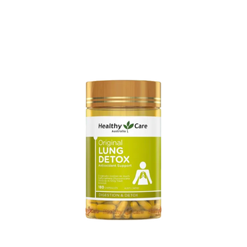 Healthy Care Lung Detox, 180 Capsules