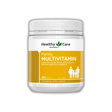 Healthy Care Family Multivitamin, 200 Tablets