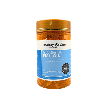 Healthy Care Triple Strength Fish Oil, 150 Softgel Capsules