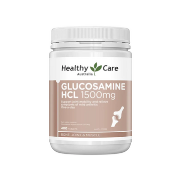 Healthy Care Glucosamine HCL 1500mg, 400 Capsules