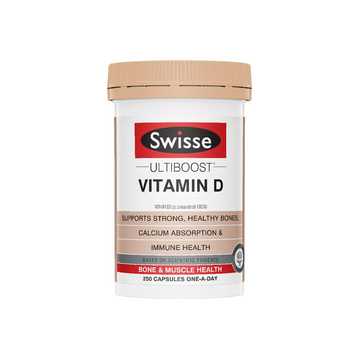 Swisse Ultiboost Vitamin D, 60 Capsules | 250 Capsules | 400 Capsules