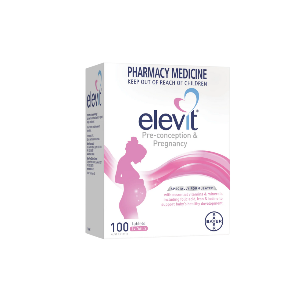 Elevit Pre-conception & Pregnancy Multivitamin, 100 Tablets