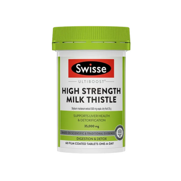 Swisse Ultiboost High Strength Milk Thistle, 60 Tablets