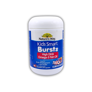 Nature's Way Kids Smart Omega-3 Fish Oil Trio, 180 Caps