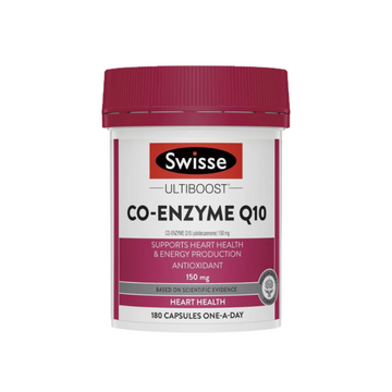 Swisse Co-Enzyme Q10 150mg, 50 Capsules | 180 Capsules