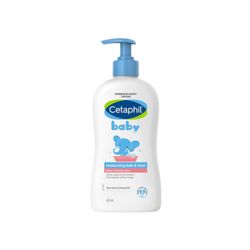 Cetaphil Baby Moist Bath Wash, 400ml