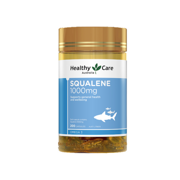 Healthy Care Squalene 1000mg, 200 Capsules
