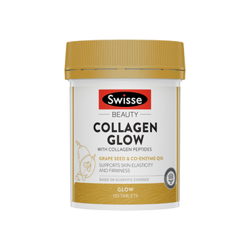Swisse Beauty Collagen Glow with Collagen Peptides, 120 Tablets