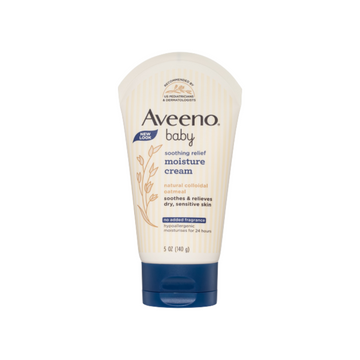 Aveeno Baby Soothing Relief Fragrance Free Moisture Cream, 140g