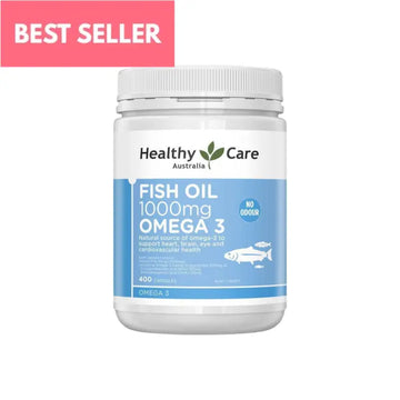 Healthy Care Fish Oil 1000mg with Omega 400 caps