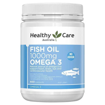 Healthy Care Fish Oil 1000mg with Omega 400 caps