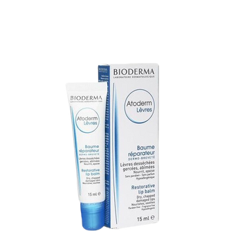 Bioderma Atoderm Baume Levres Lip Balm, 15ml