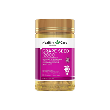 Healthy Care Grape Seed 12000mg, 300 Caps