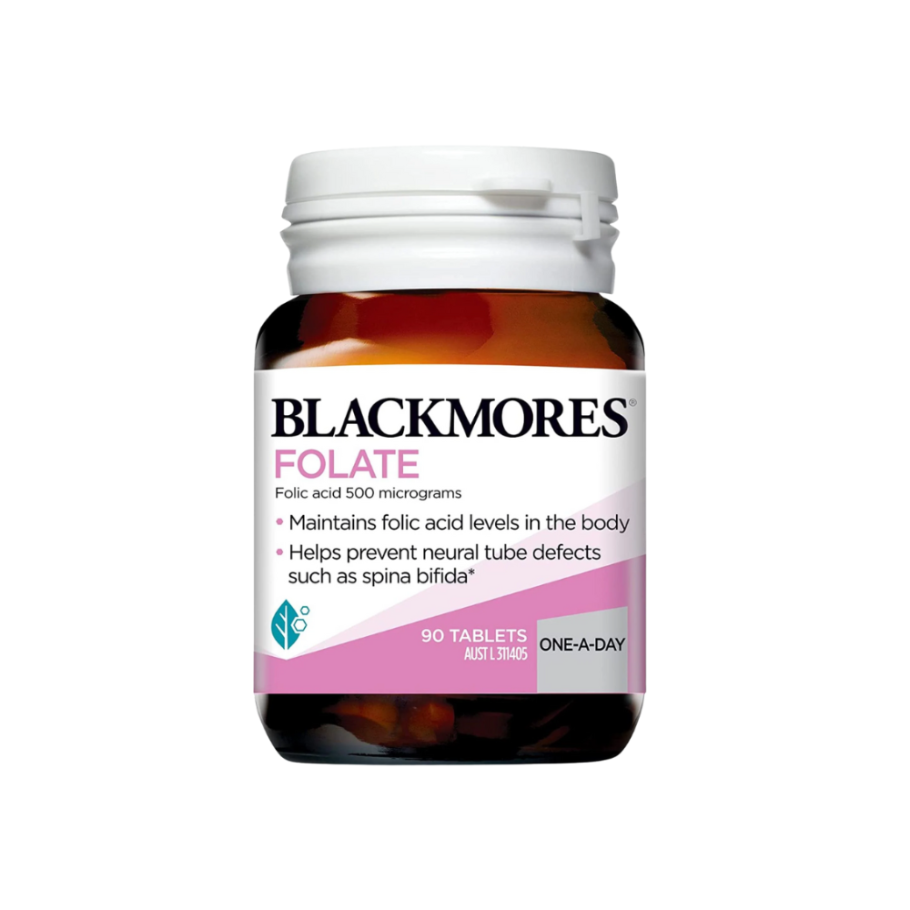 Blackmores Folate (Folic Acid 500mg) - 90 Tablets (SG)