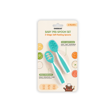Baebear Baby Self-Feeding Pre-Spoon Set