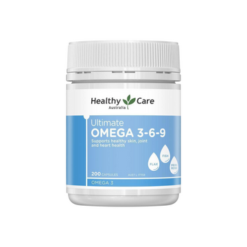Healthy Care Ultimate Omega 3-6-9, 200 Capsules