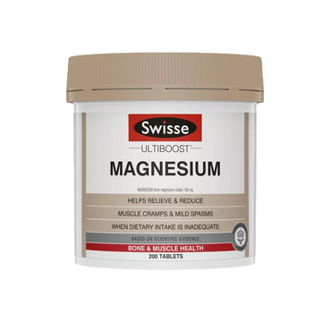 Swisse Ultiboost Magnesium, 200 Tablets