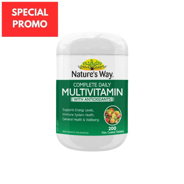 Nature’s Way Multivitamin with Antioxidants 200 Tablets (SG)