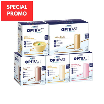 Nestle Optifast Very Low Calorie Diet Milkshake,Coffee,Vanilla,Chocolate,Strawberry,Chicken Soup,Potato Soup (SG)
