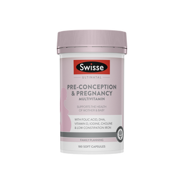 Swisse Pre-conception & Pregnancy, 180 caps