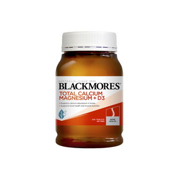 Blackmores Total Calcium & Magnesium + D3, 200 Tablet
