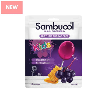 Sambucol Kids Throat Pops 8 Packs