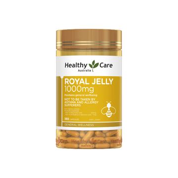 Healthy Care Royal Jelly 1000mg 365 Caps (SG)