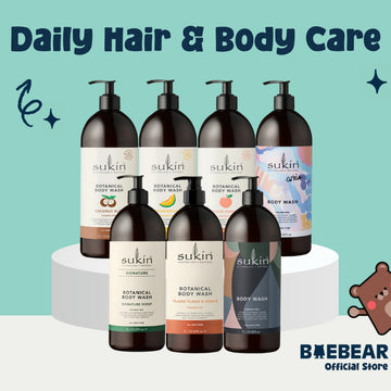 Sukin Botanical Body Wash, 1L