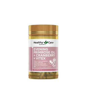 Healthy Care Evening Primrose Oil+ Cranberry+ Vitex, 90 Capsules