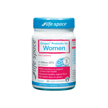 Life Space Urogen Probiotic For Woman, 60 Capsules