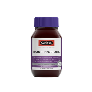 Swisse Ultiboost Iron with Vitamin C, 30 Tablets