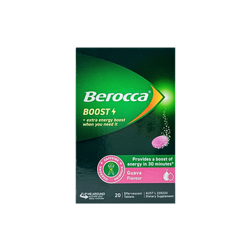 [Authorized Store] Berocca Boost Guava 20 Tablets