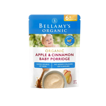 Bellamy's Organic Apple & Cinnamon Porridge 6 Month+