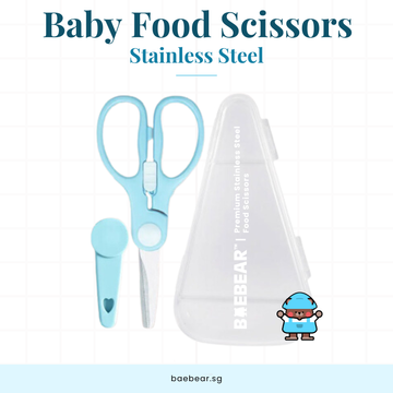Baebear Baby Stainless Steel Food Scissors Mint | Blue | Mint