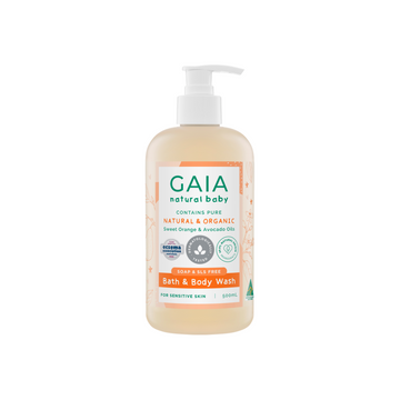 [Organic] GAIA Baby Bath & Body Wash 500mL