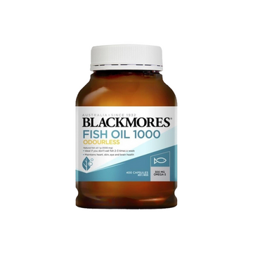 Blackmores Odourless Fish Oil 1000, 400 Capsules