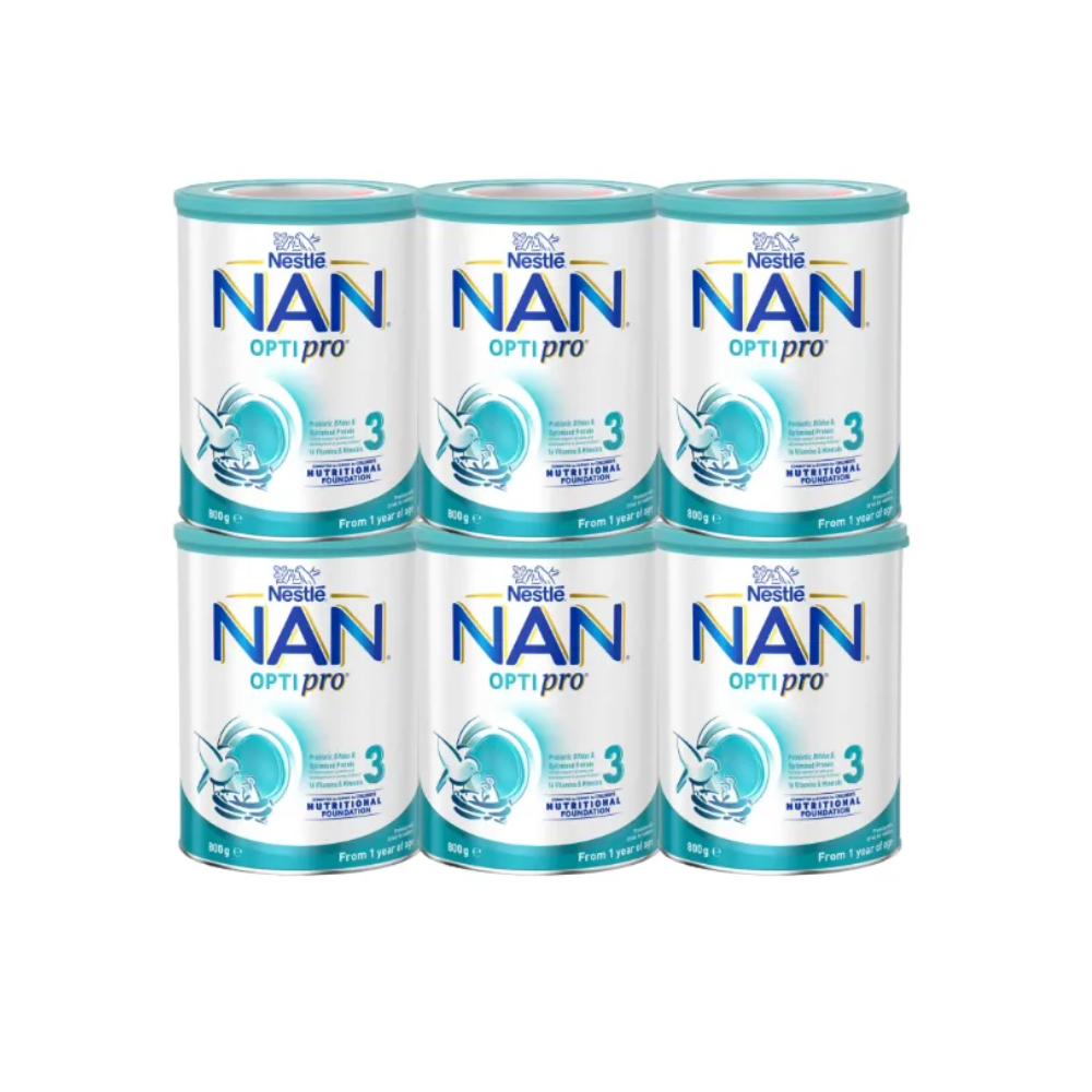 [Bundle of 6] Nestle NAN OPTIPRO Stage 3, 800g